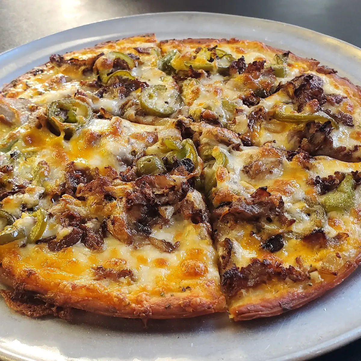 Philly Steak Pizza