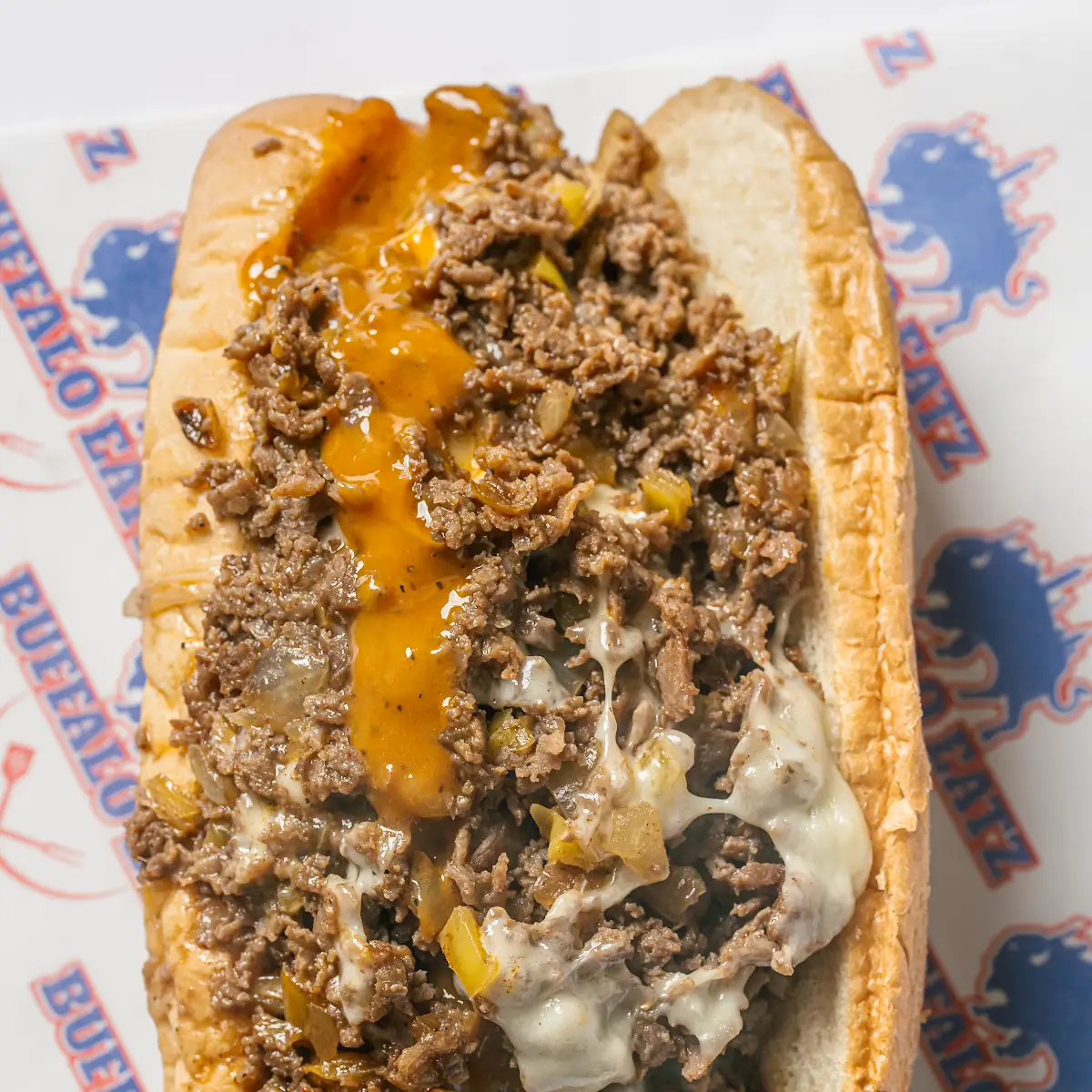 Giant Cheesesteak Sandwich