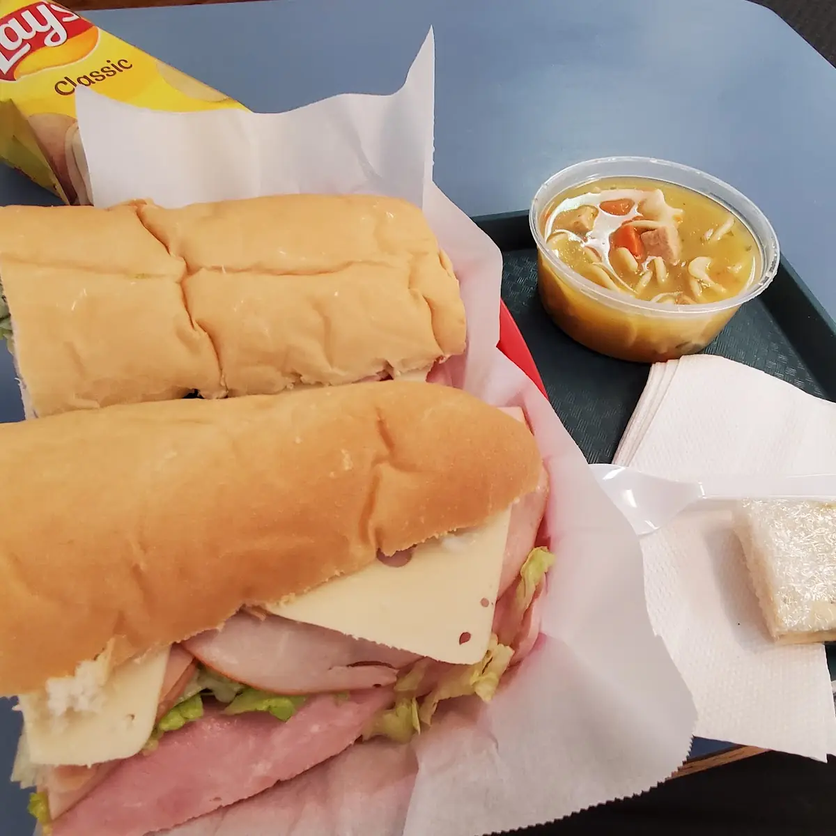Turkey Ham and Swiss