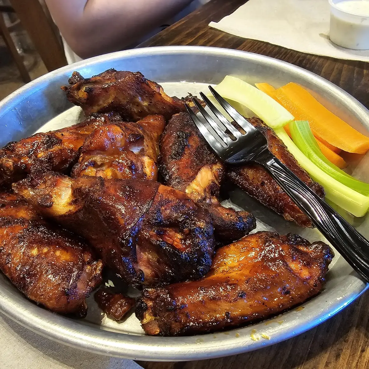 Nashville Style Hot Wings Platter (8)