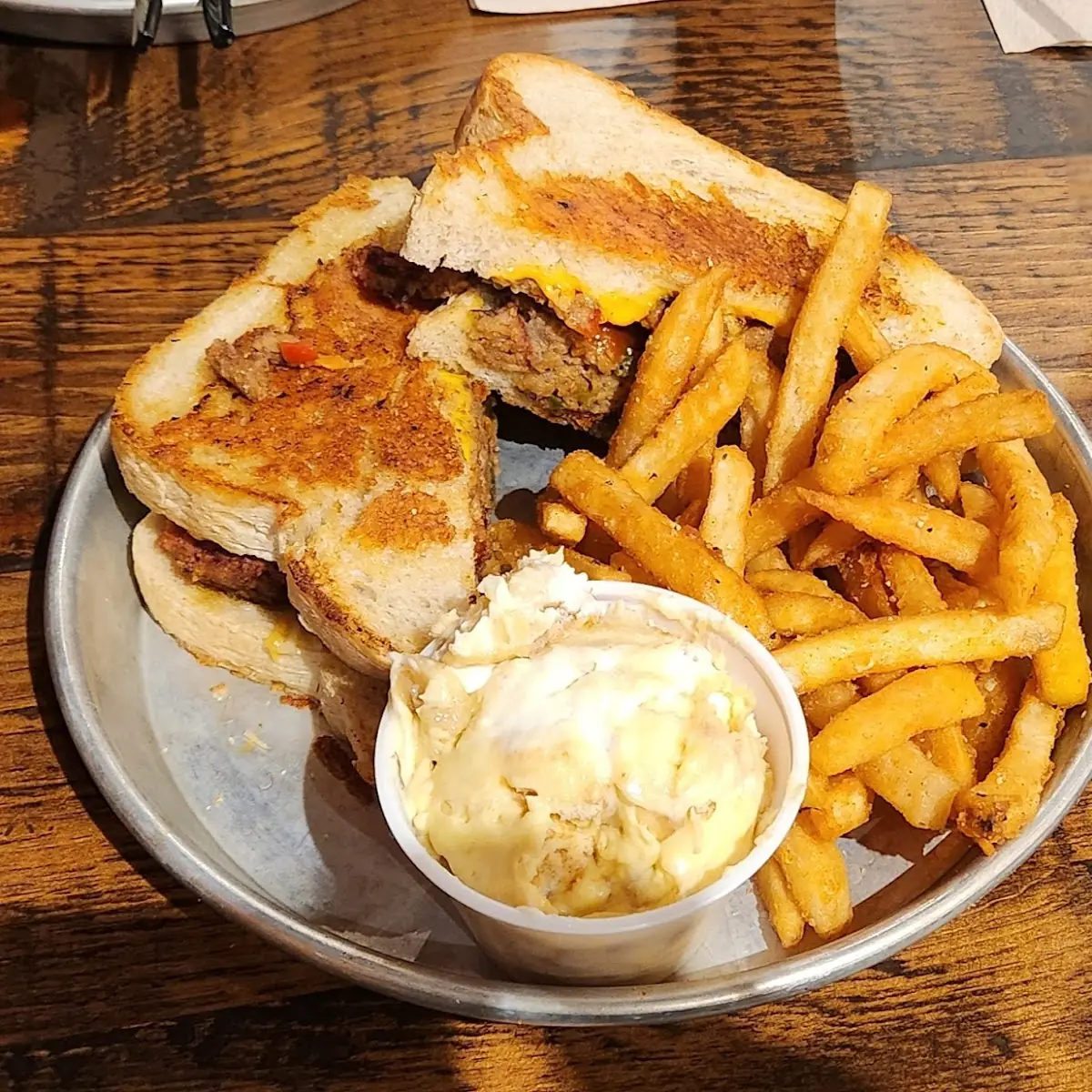 Meatloaf Grilled Cheese Sandwich