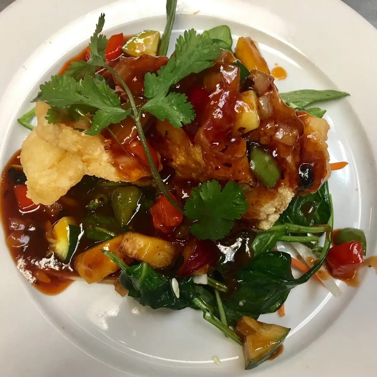 Tamarind Sweet Chili Chicken