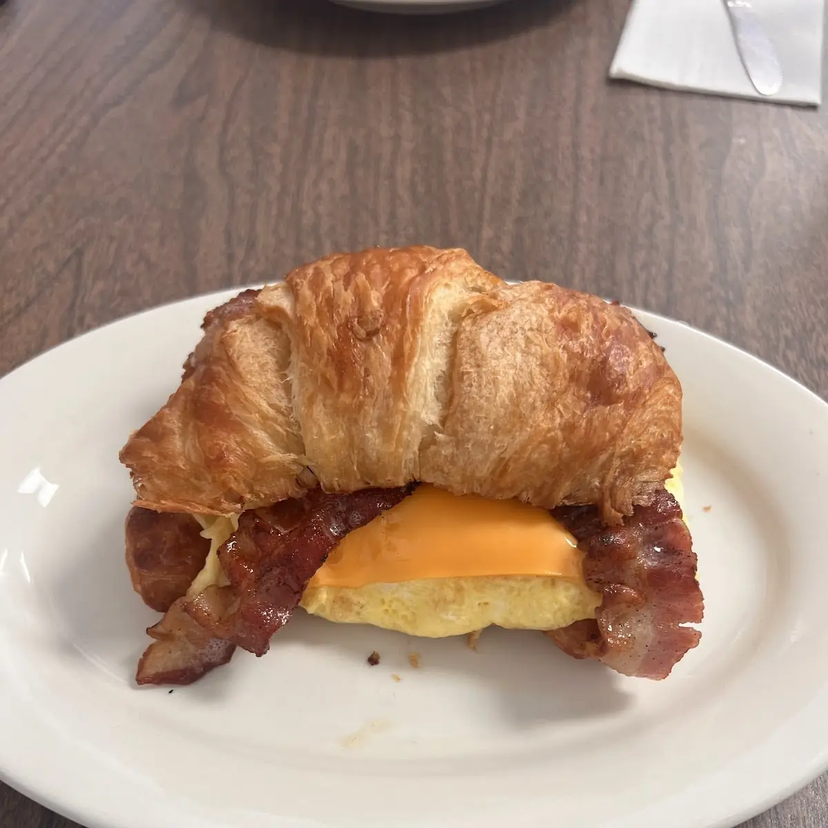 Croissant Breakfast Sandwich