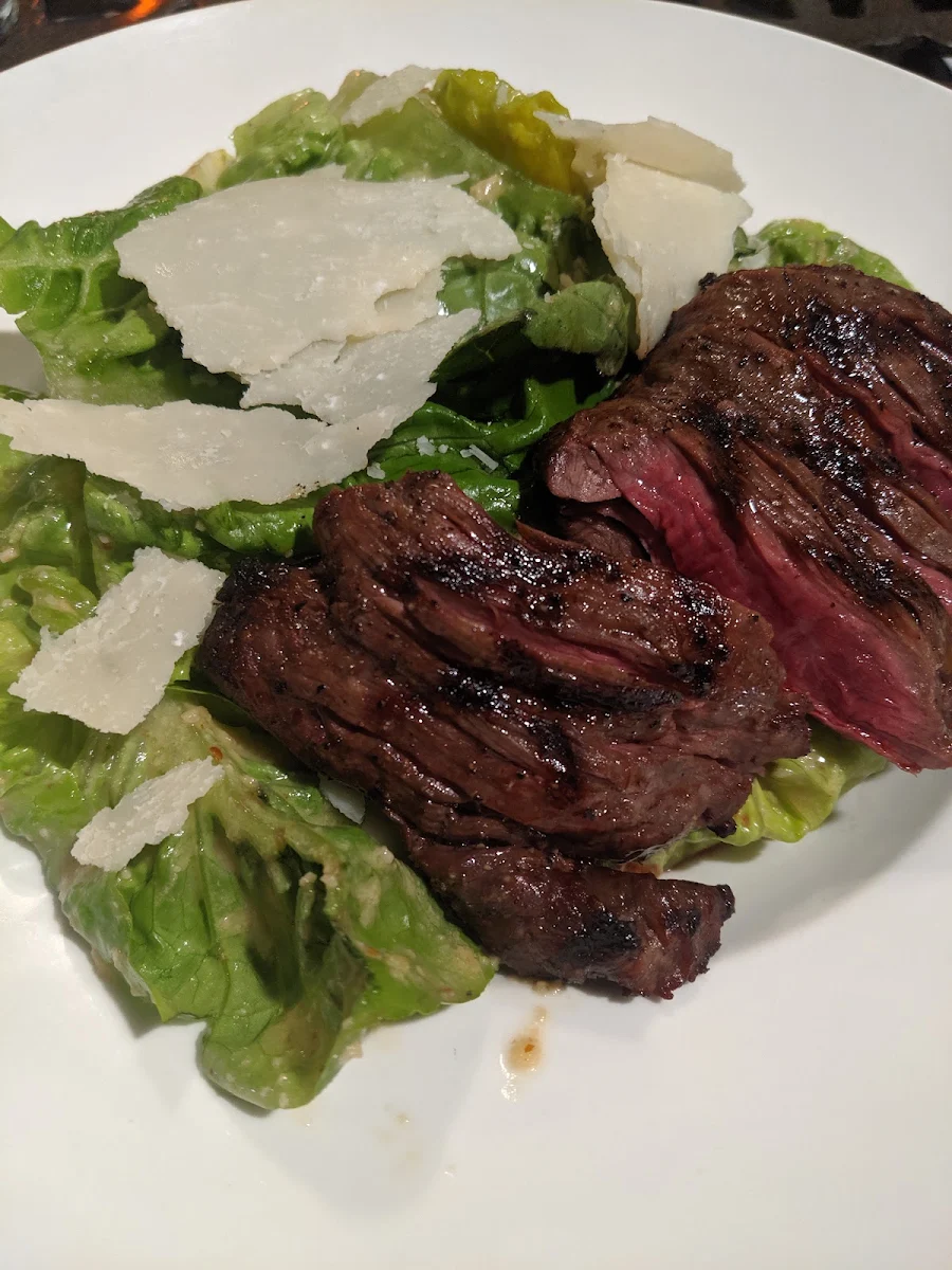 Steak and Salad