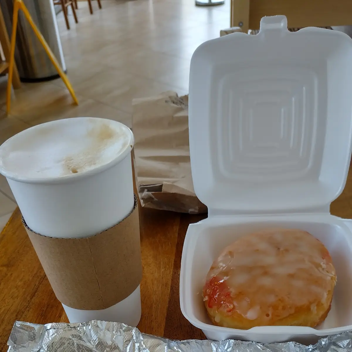 Everything Bagel with Sausage Egg and Cheese