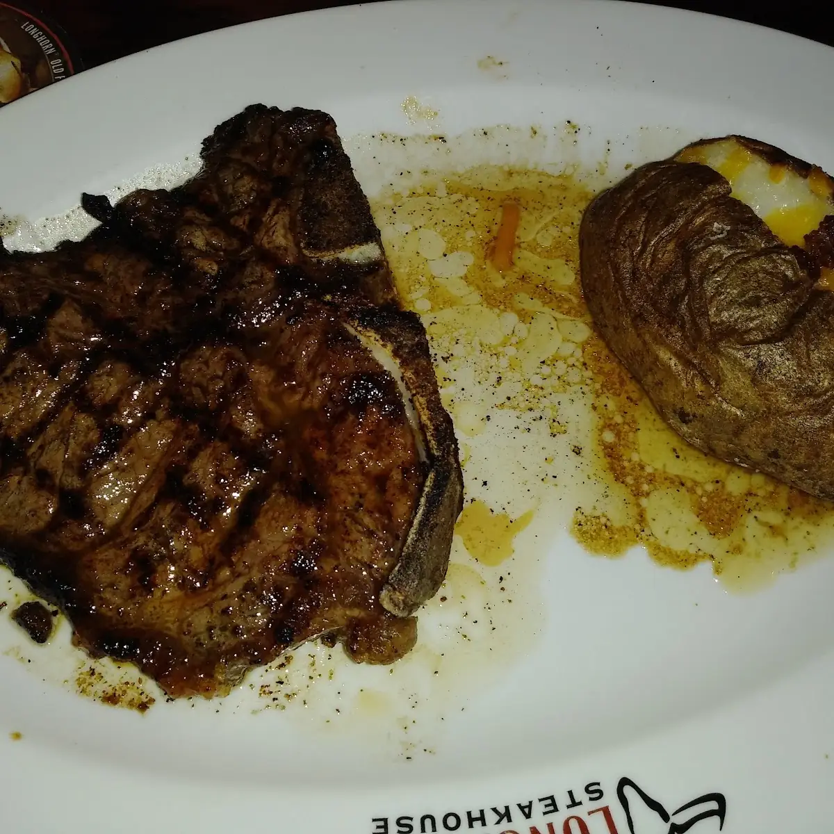 T-Bone Steak & Baked Potato