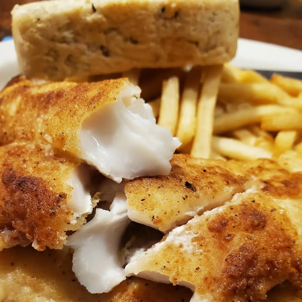 Pan Fried Walleye Dinner