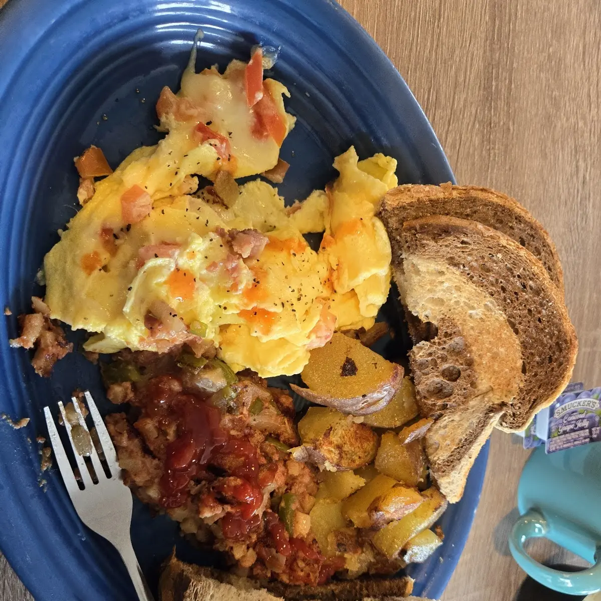 Eggs and Corned Beef Hash