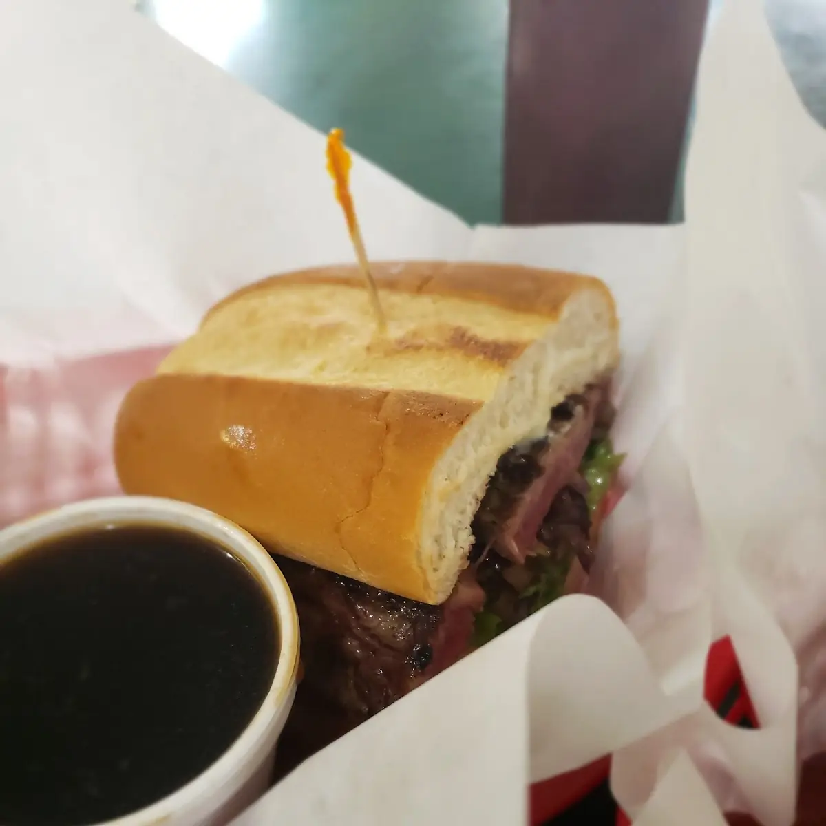 Rib Eye Steak Sandwich