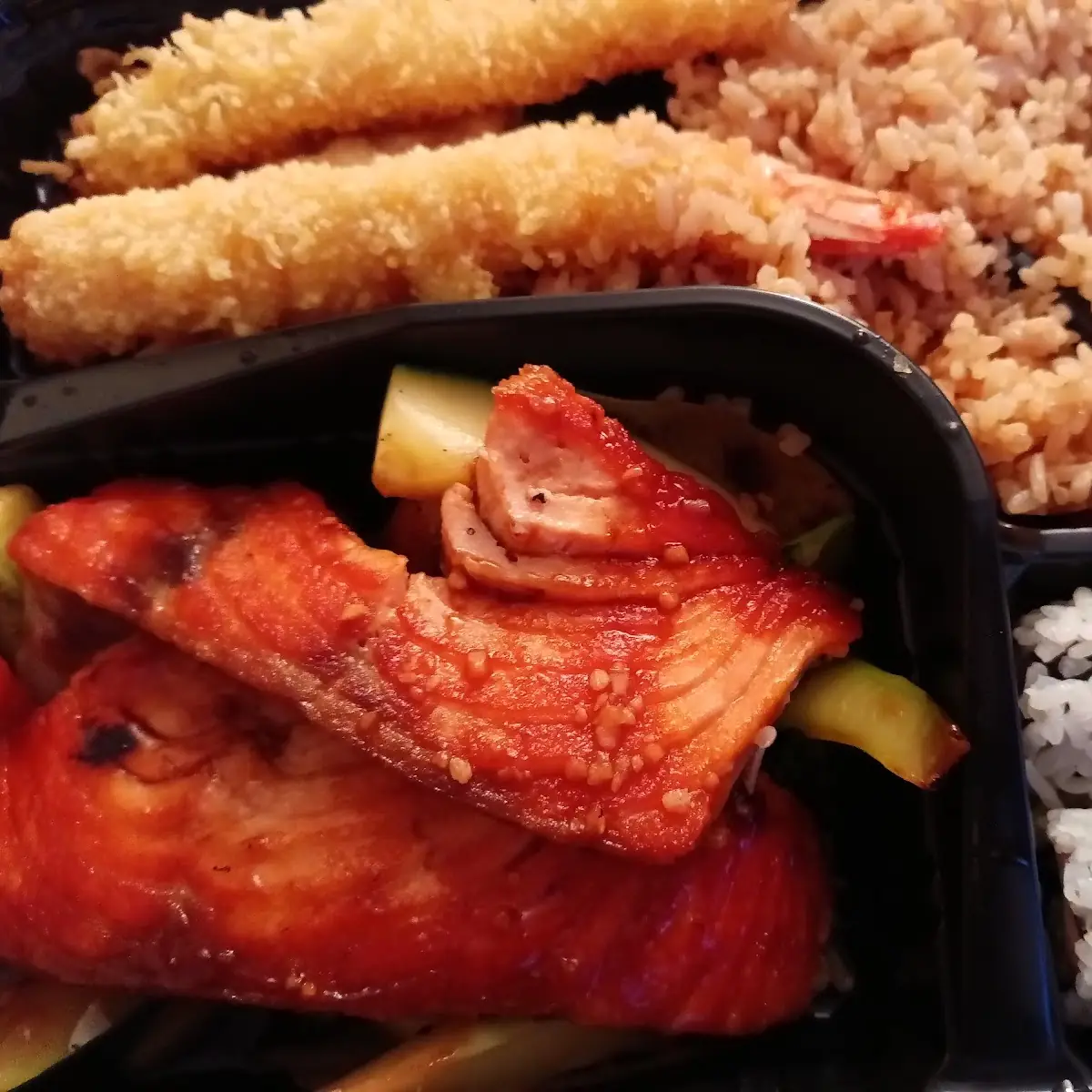 Salmon Bento Box