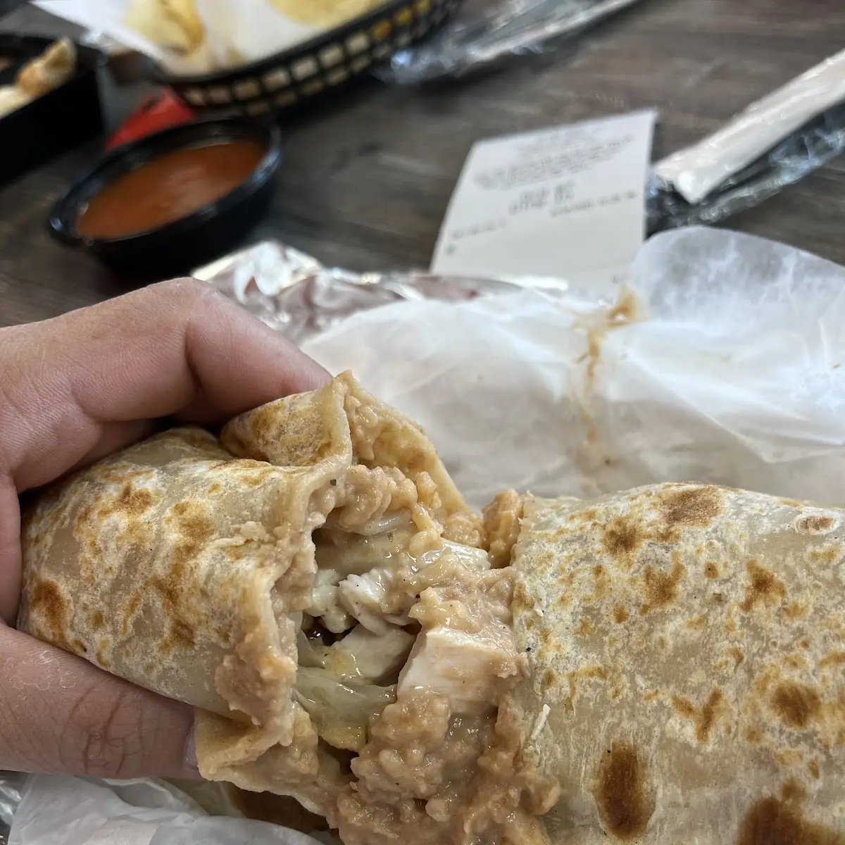 Chicken Burrito