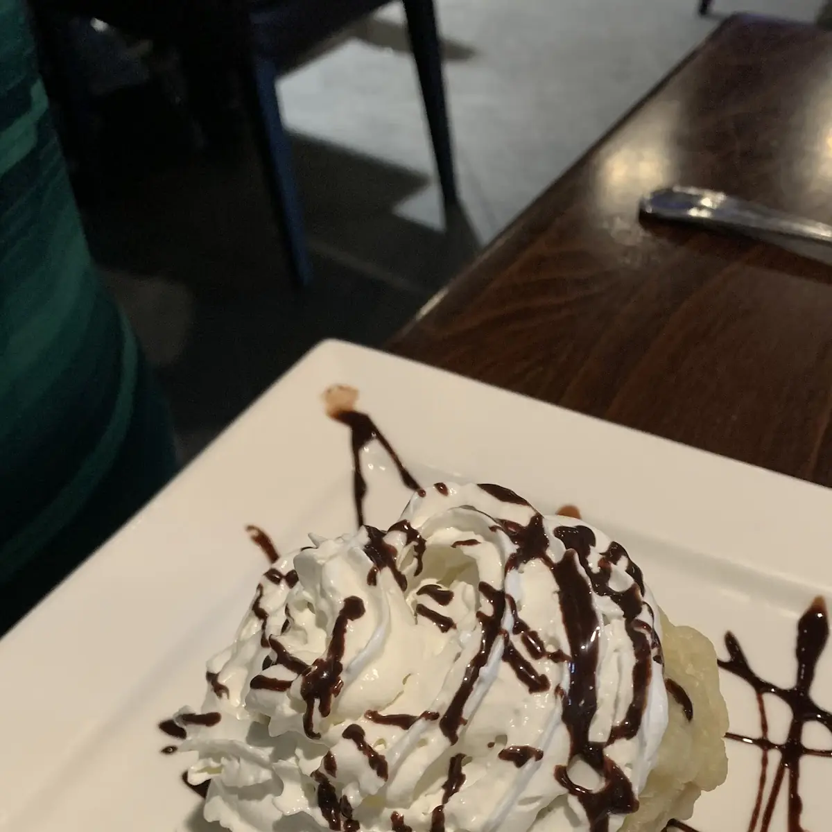 Fried Green Tea Ice Cream