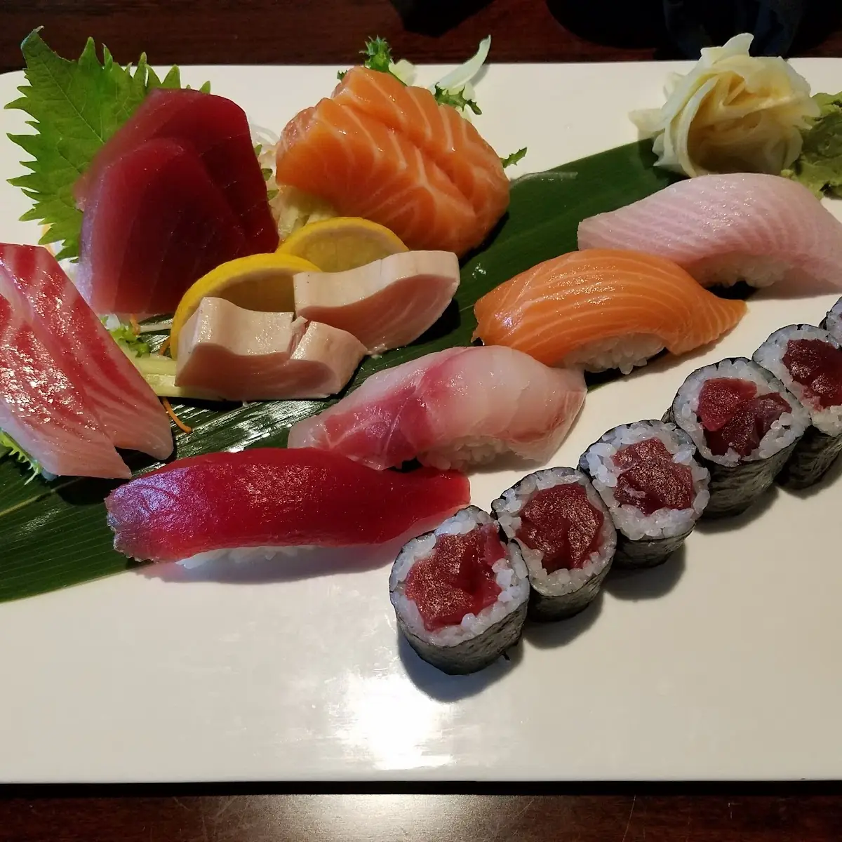 Sushi and Sashimi Lunch Special