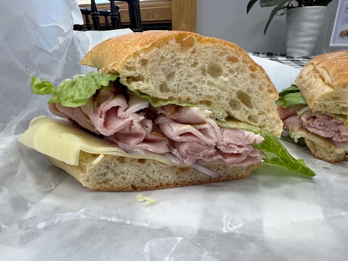 Roast Beef on a Ciabatta