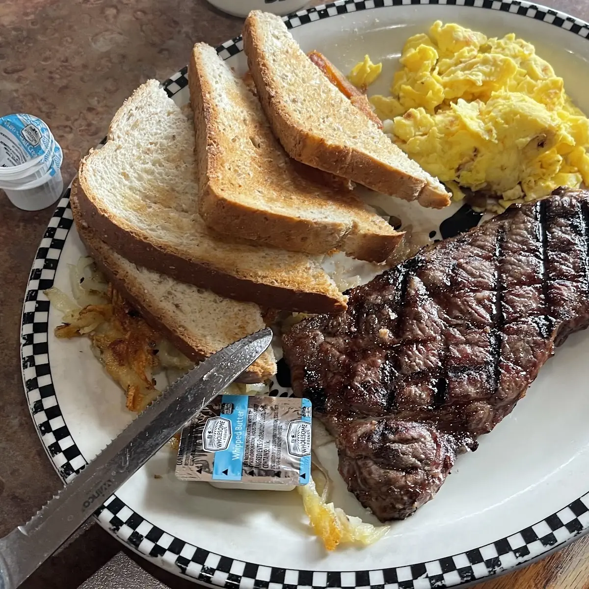 New York Steak & Eggs