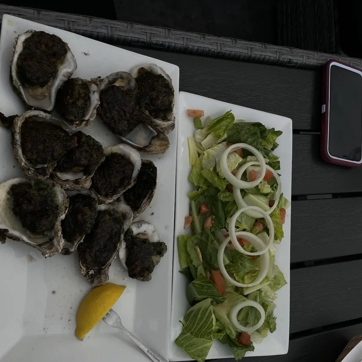 Oysters Rockefeller