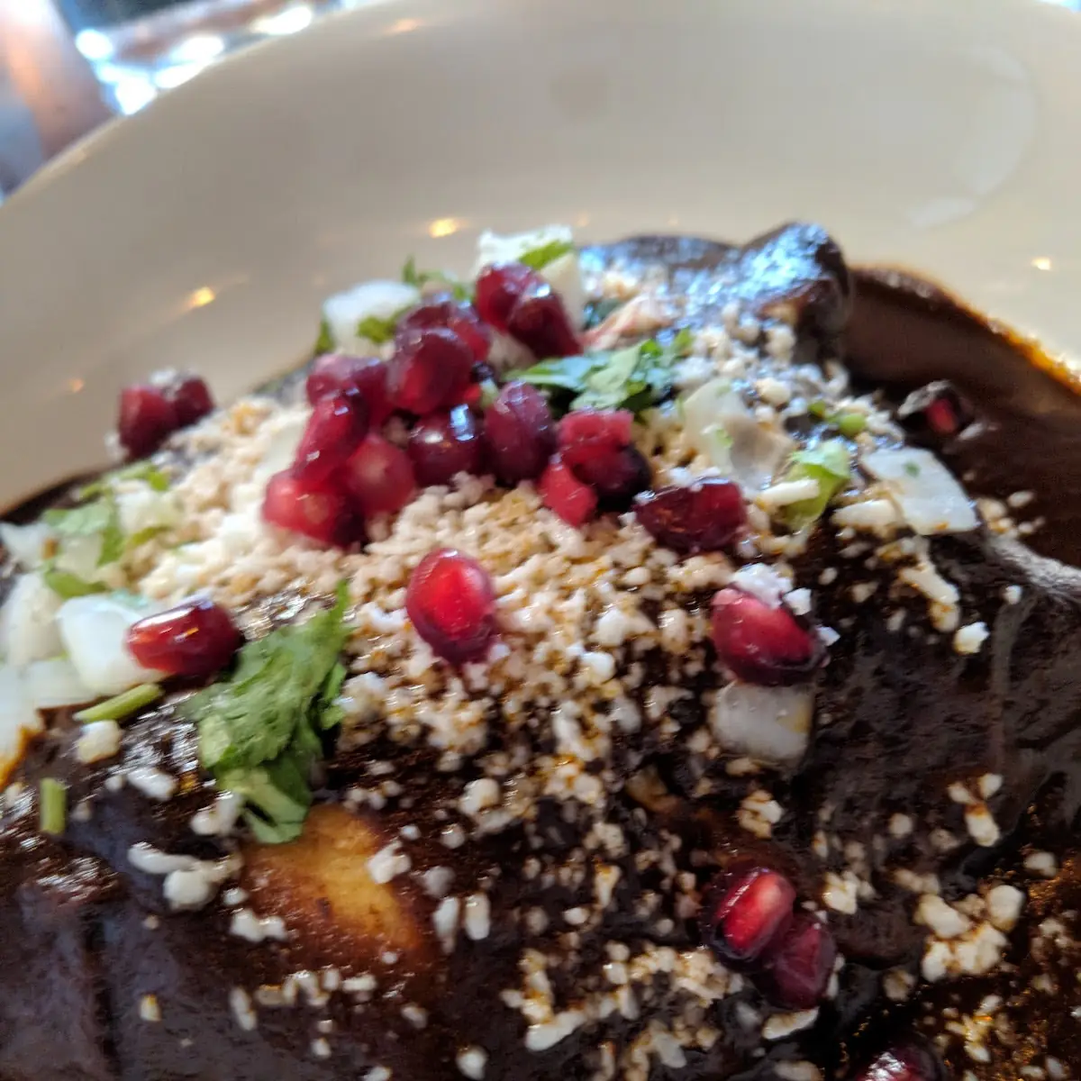 Enchiladas Mole Poblano