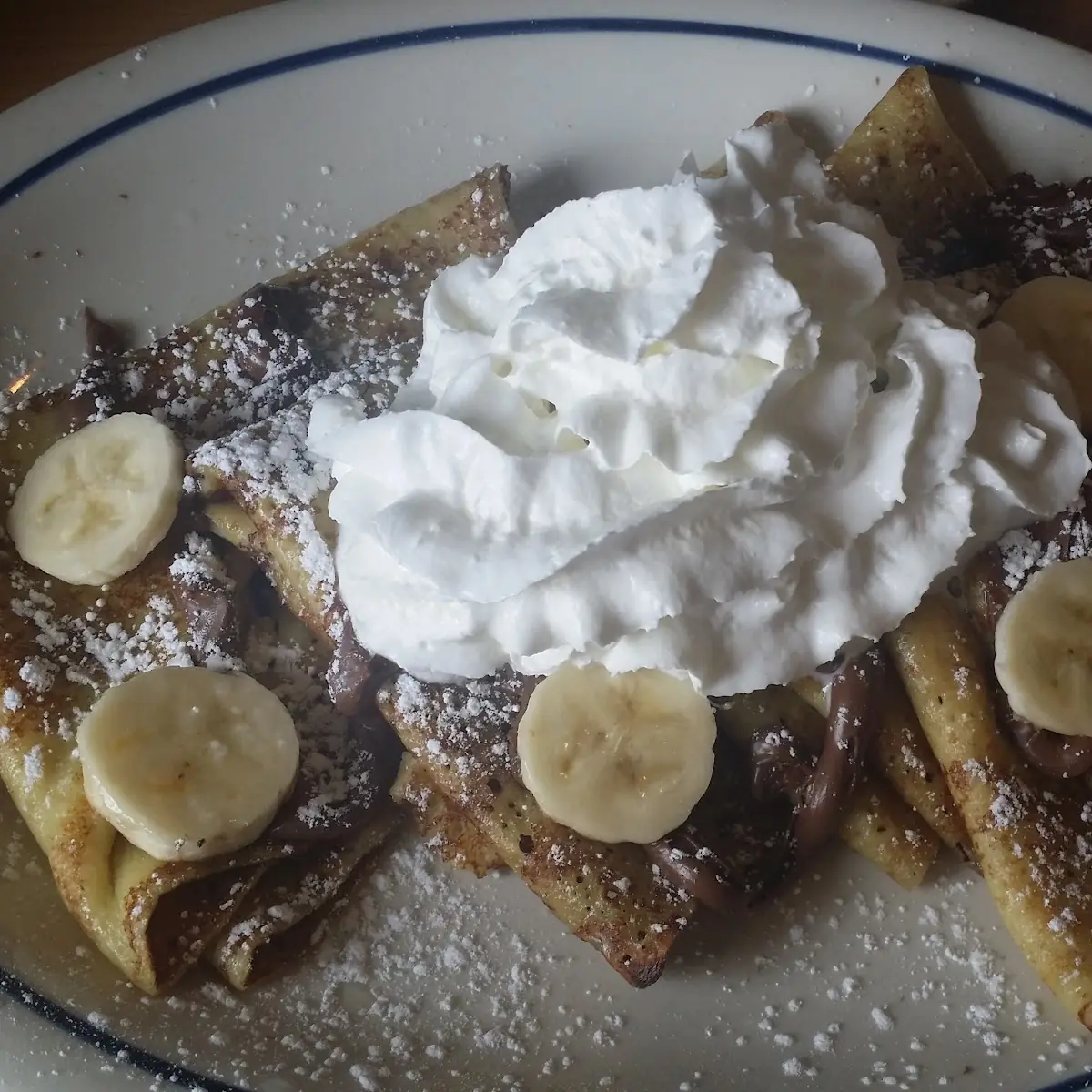 Banana Crepe with Nutella