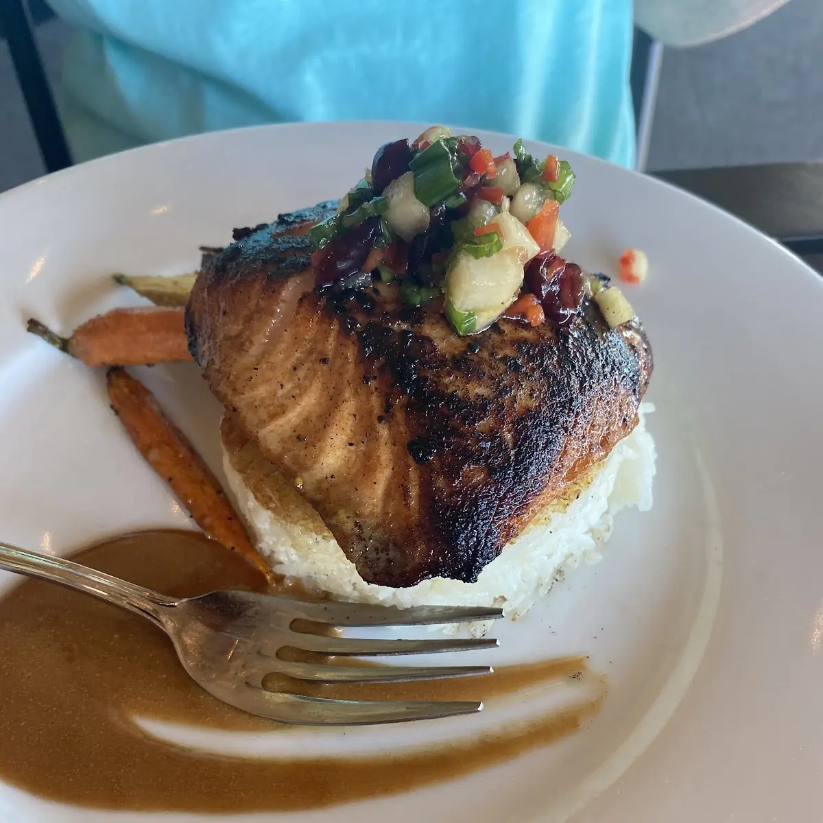 Blackened Salmon Sandwich