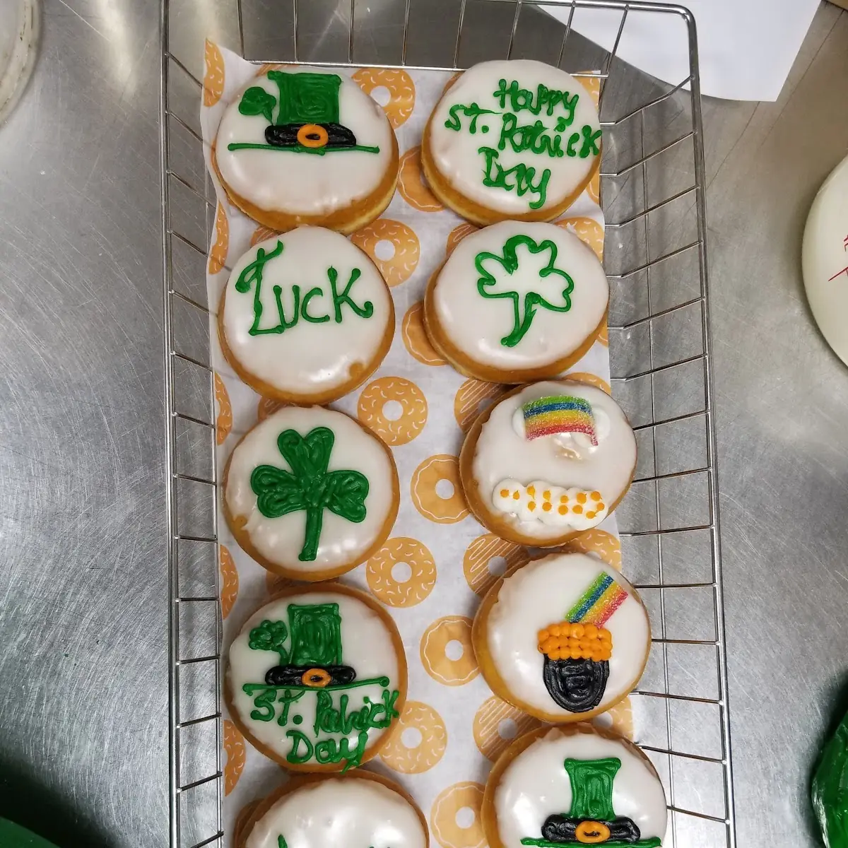 St Patrick Day Donuts
