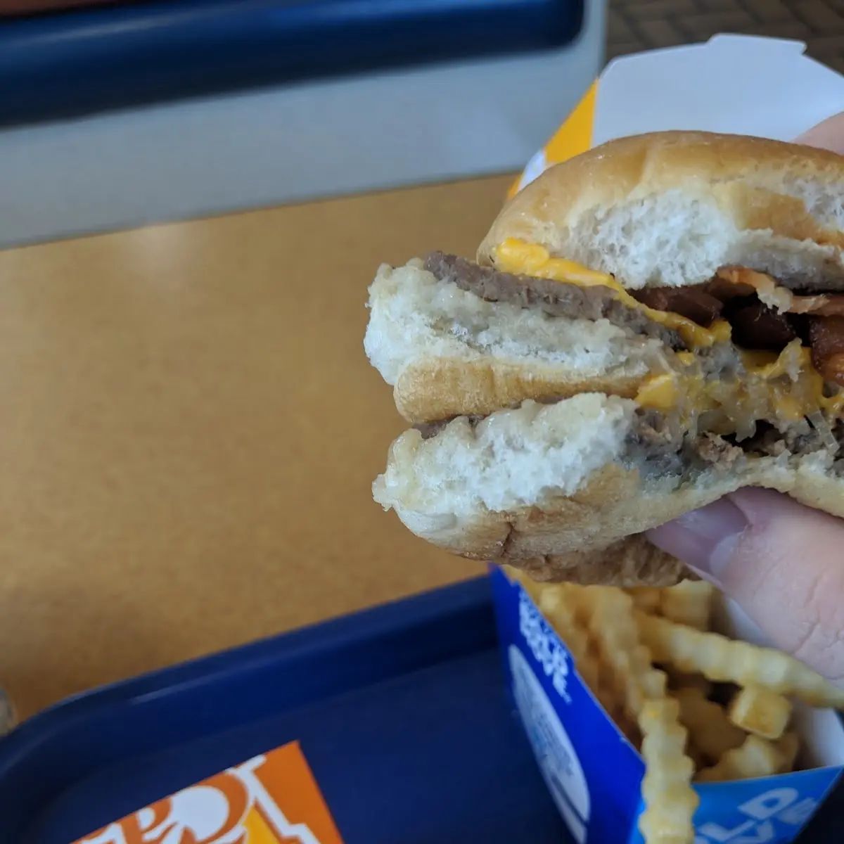 Double Bacon Cheddar Sliders