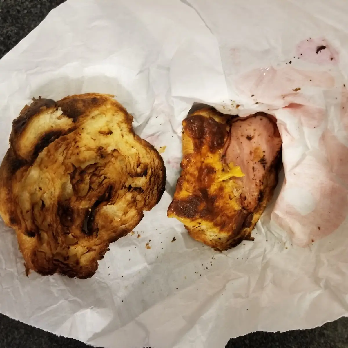 Ham and Cheese Croissant