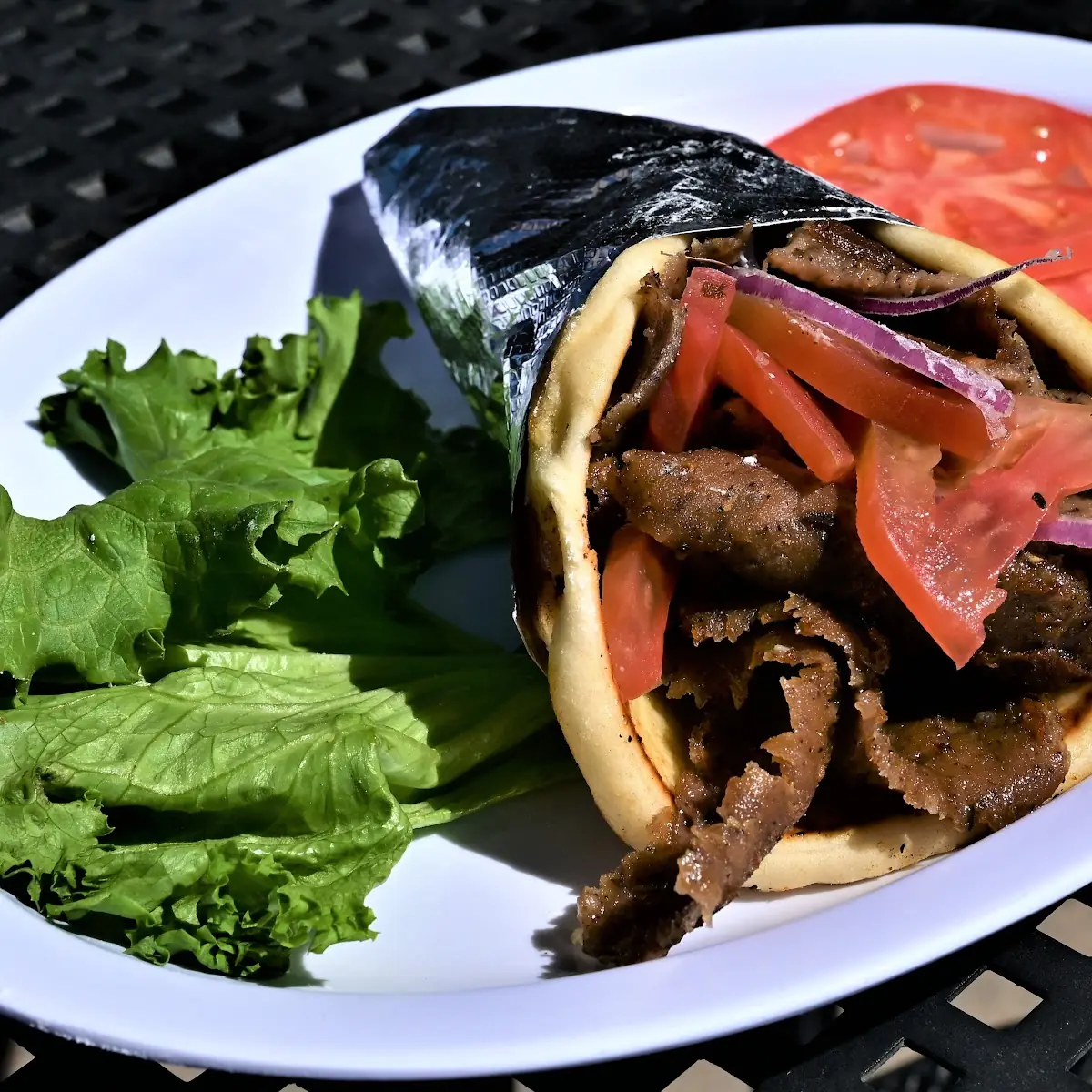 BBQ Gyro Sandwich