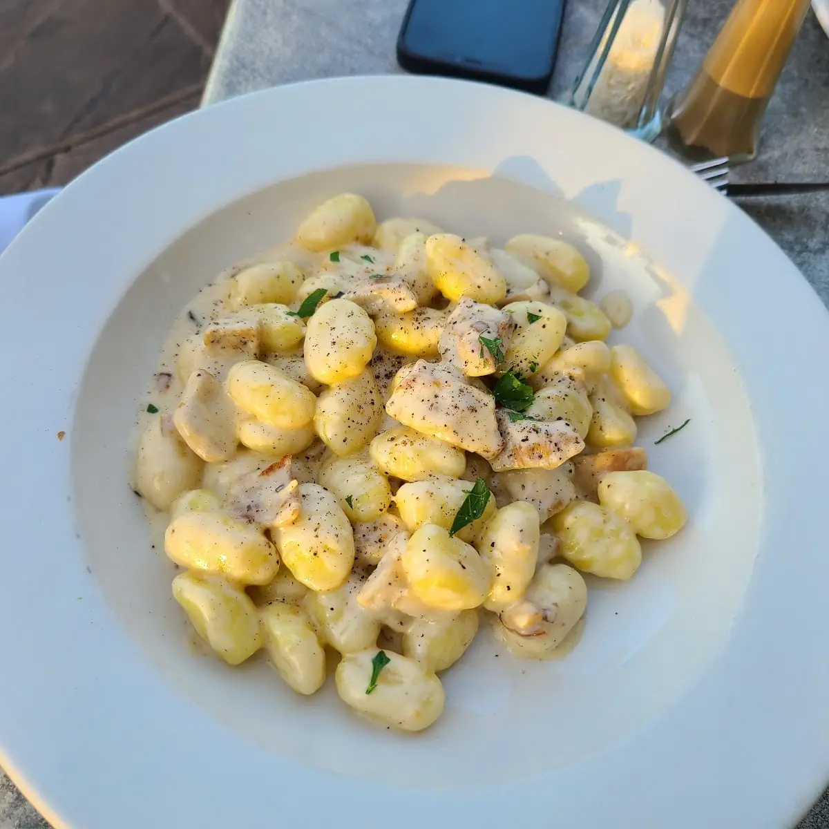 Gnocchi Gorgonzola Con Pollo
