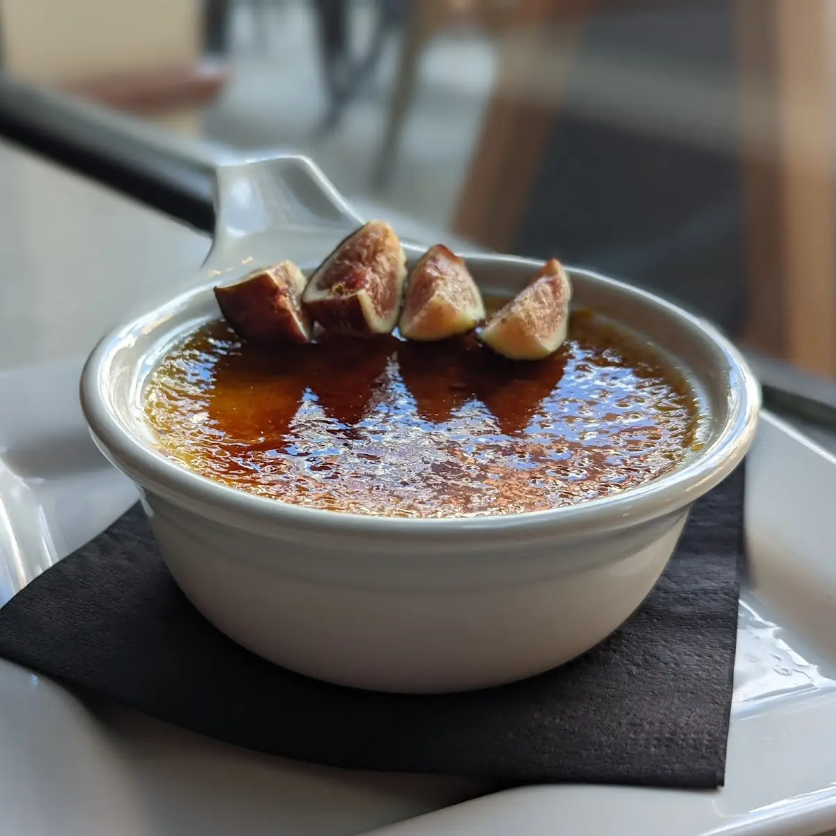 Honey Rosemary Creme Brulee