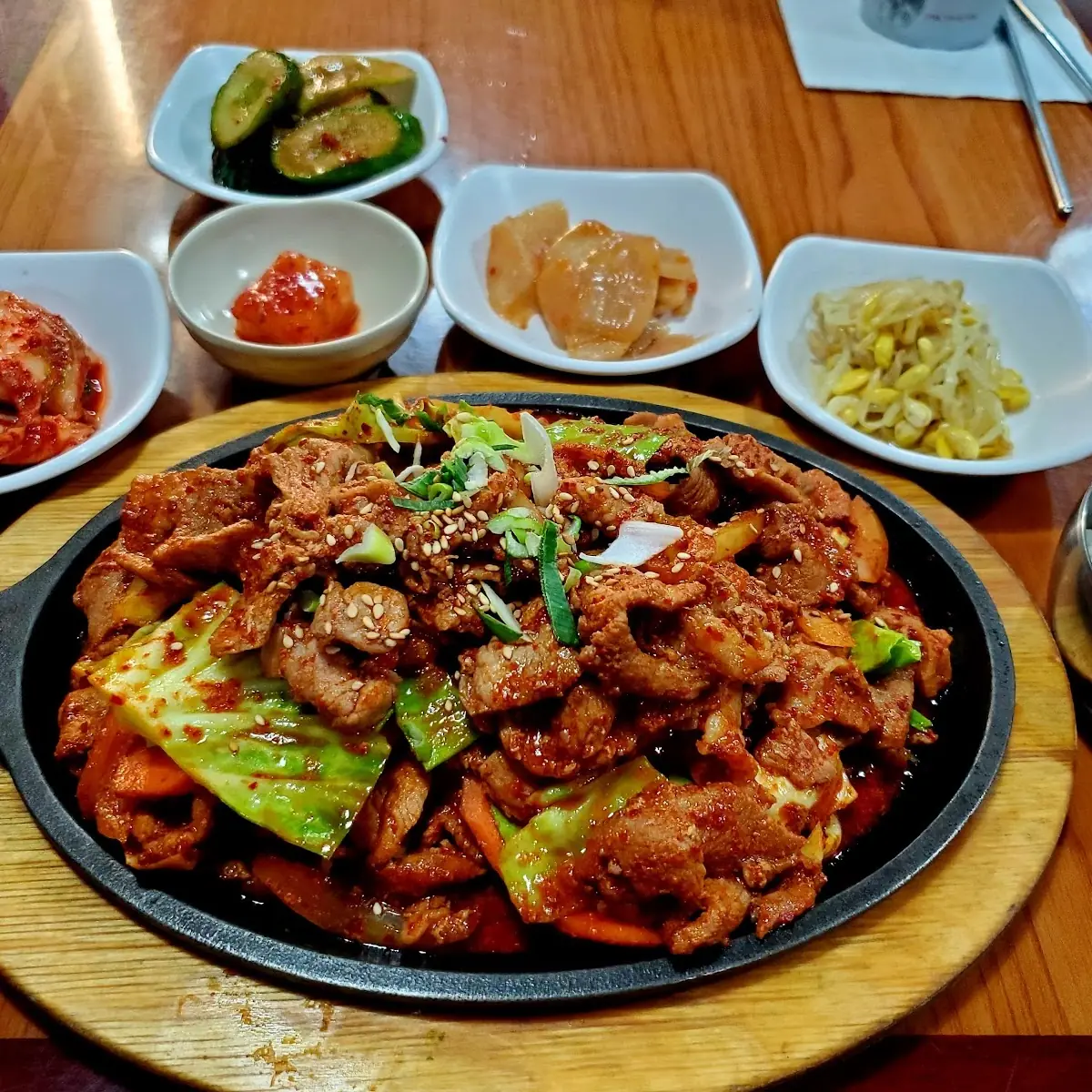 Beef Bulgogi with Sides