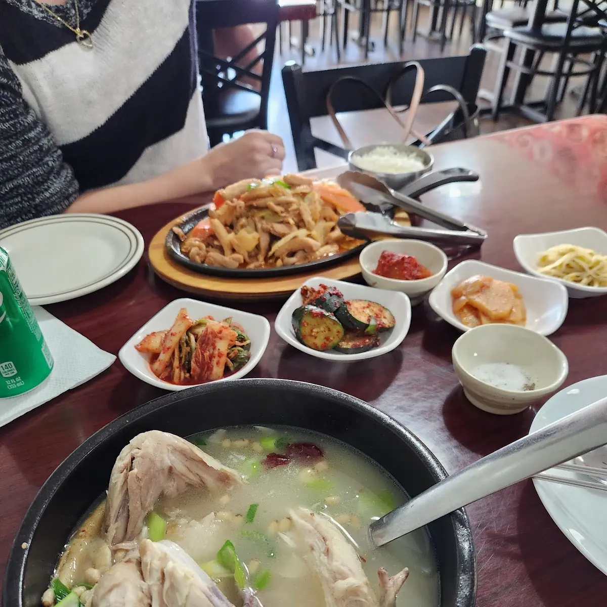 Samgyetang and Chicken Bulgogi