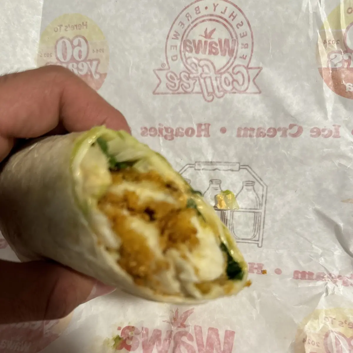 Breaded Chicken Wrap with Avocado