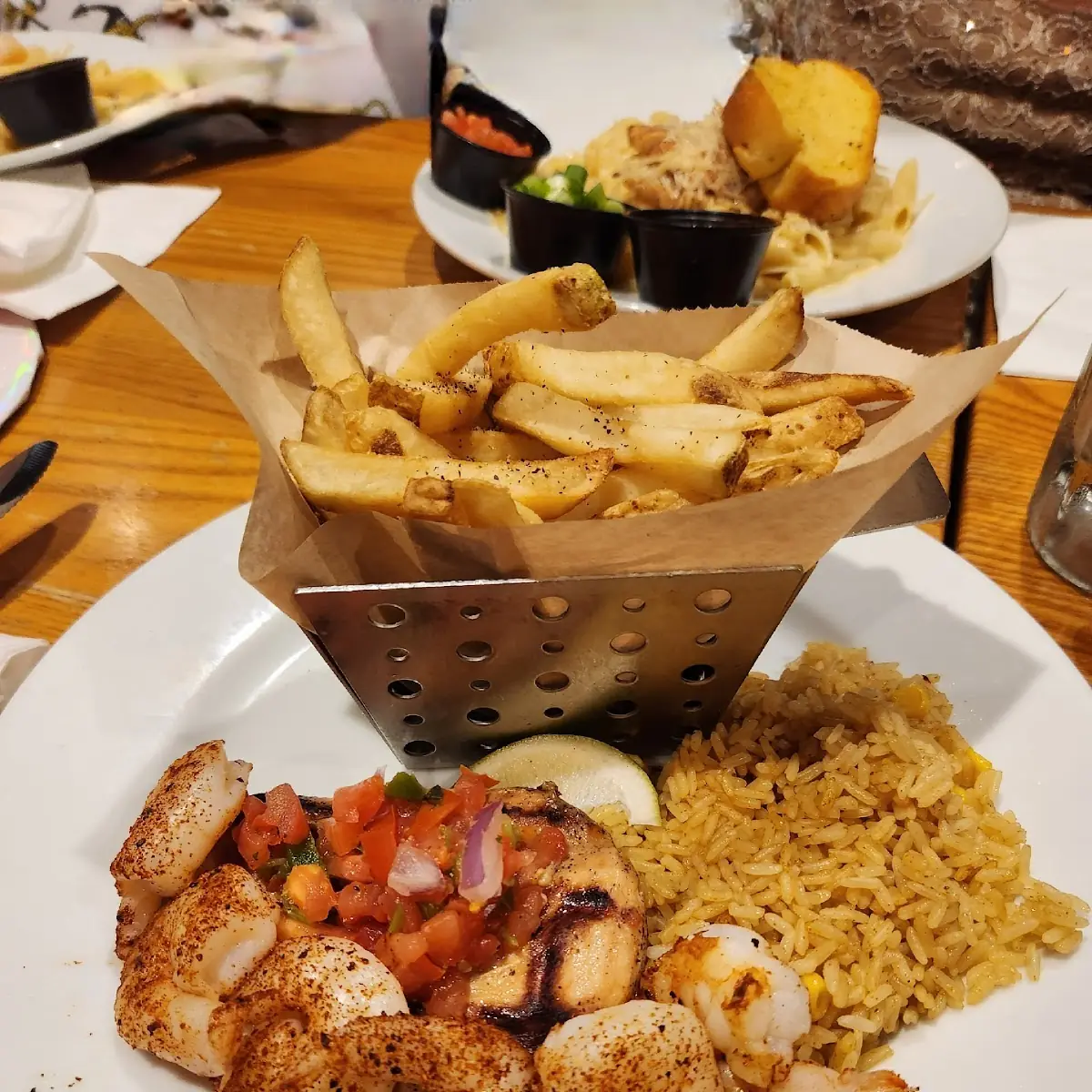 Citrus Chicken & Shrimp