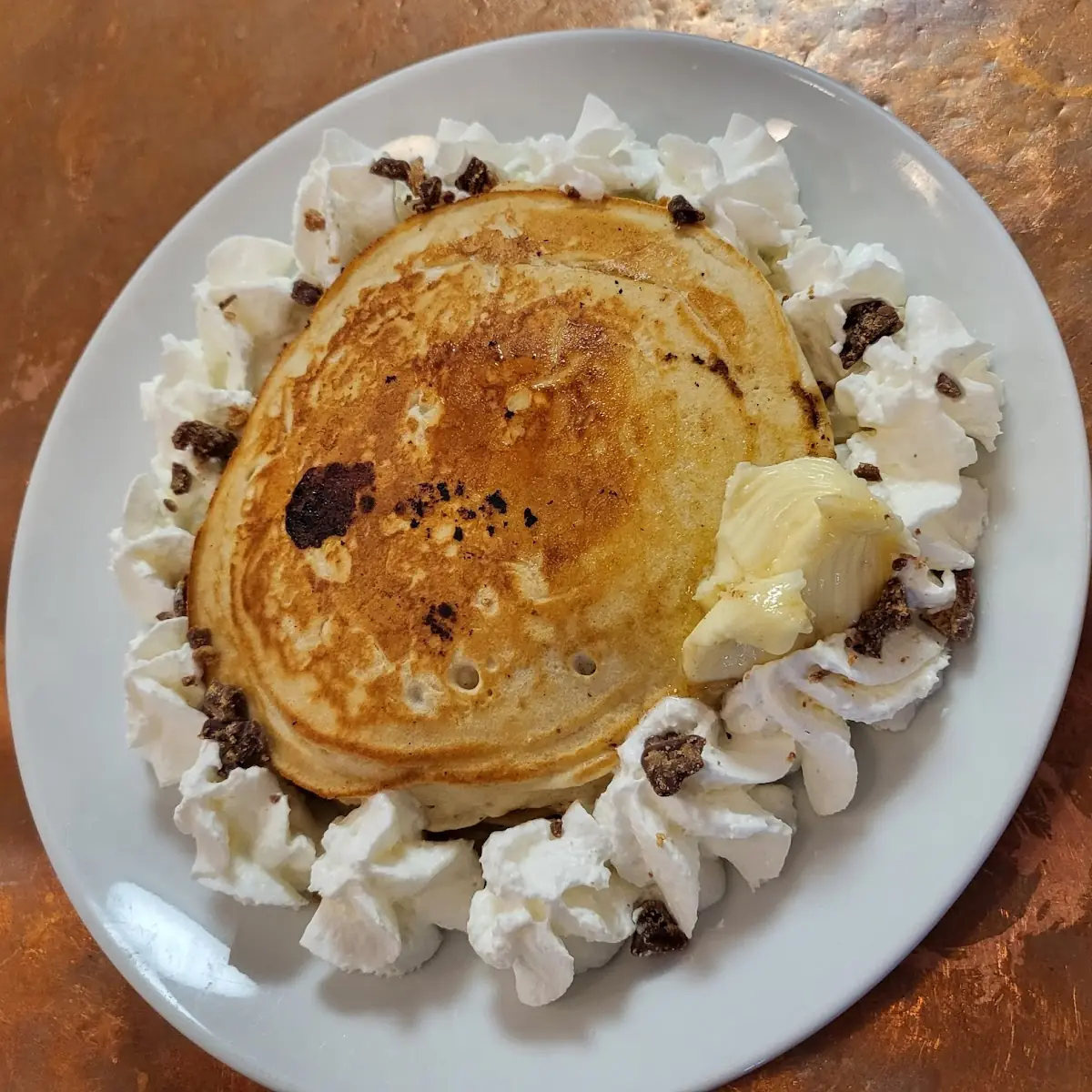 Reeses Pieces Pancakes