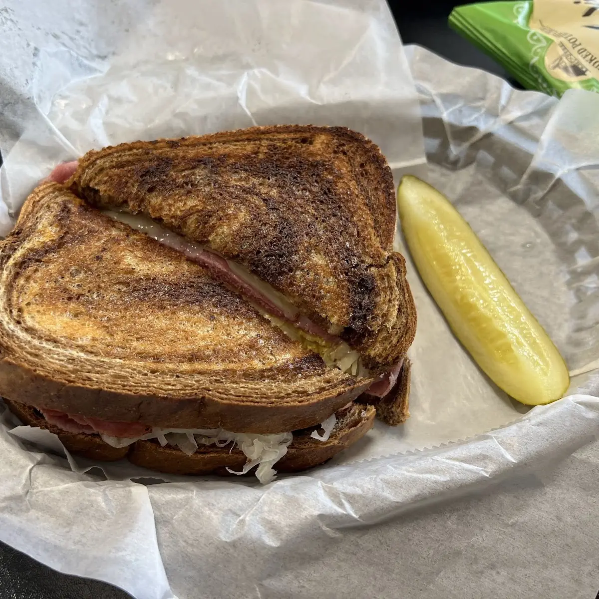Reuben Sandwich on Rye