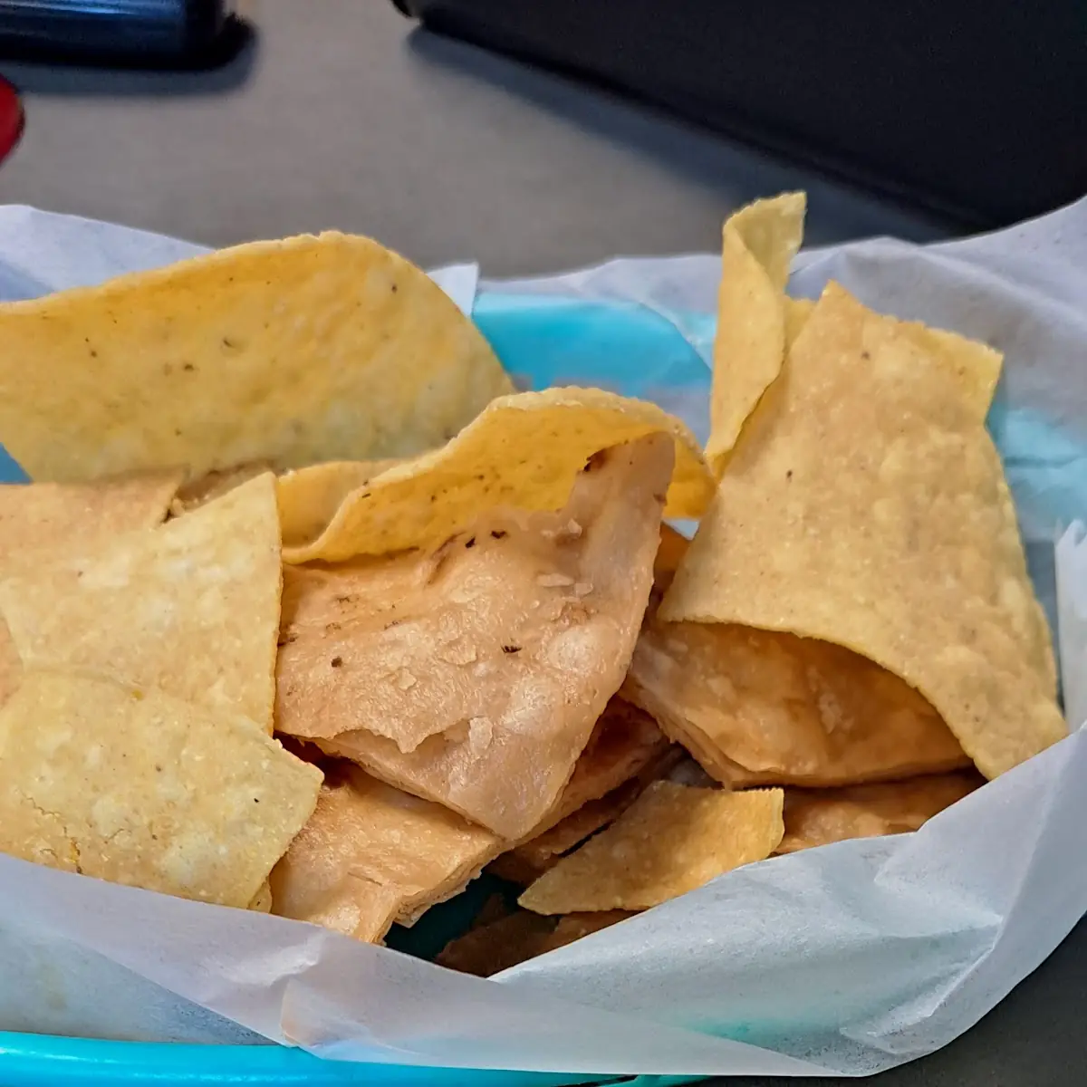 Chips to-Go with Hot Sauce