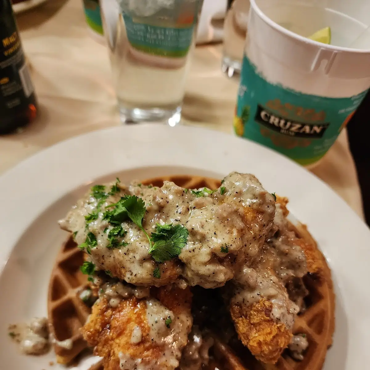 Chicken and Waffles