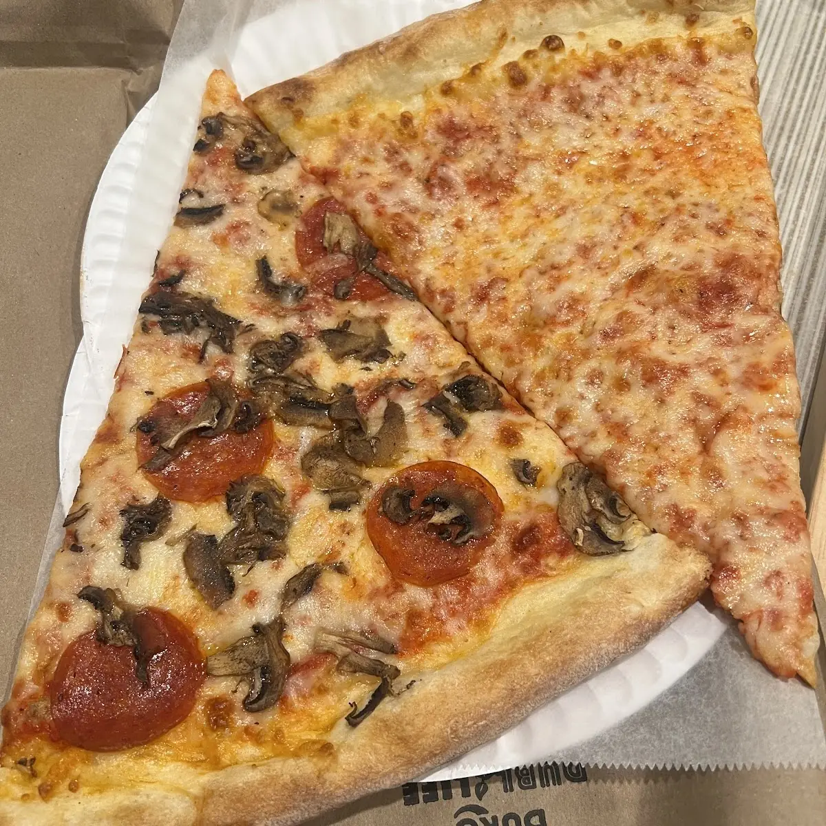 Cheese and Pepperoni Sausage Pizza