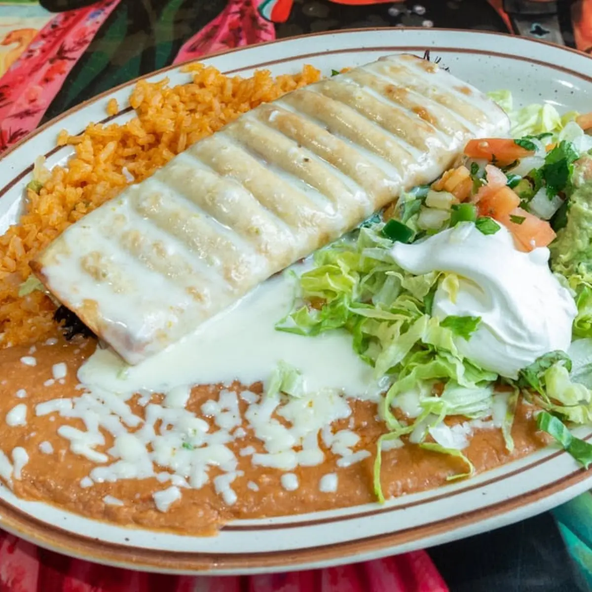 One Taco Rice & Beans