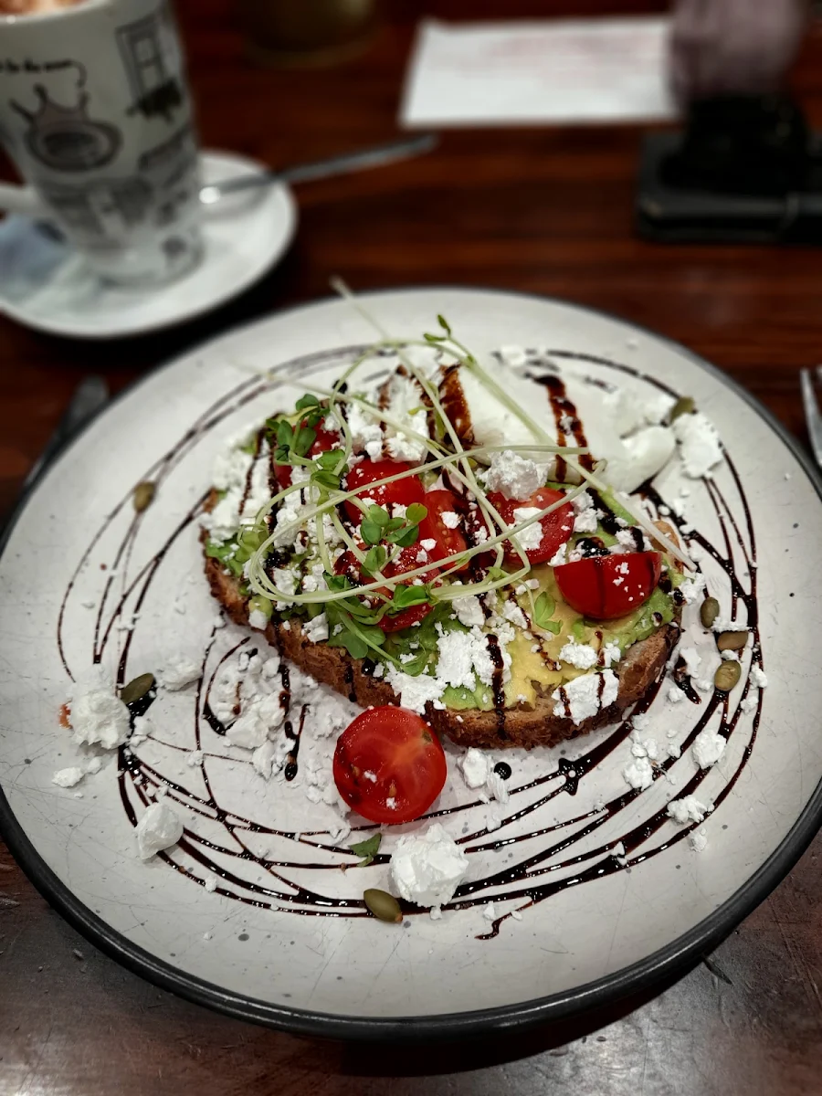 Egg Avocado Labneh, The Coffee Emporium Cessnock