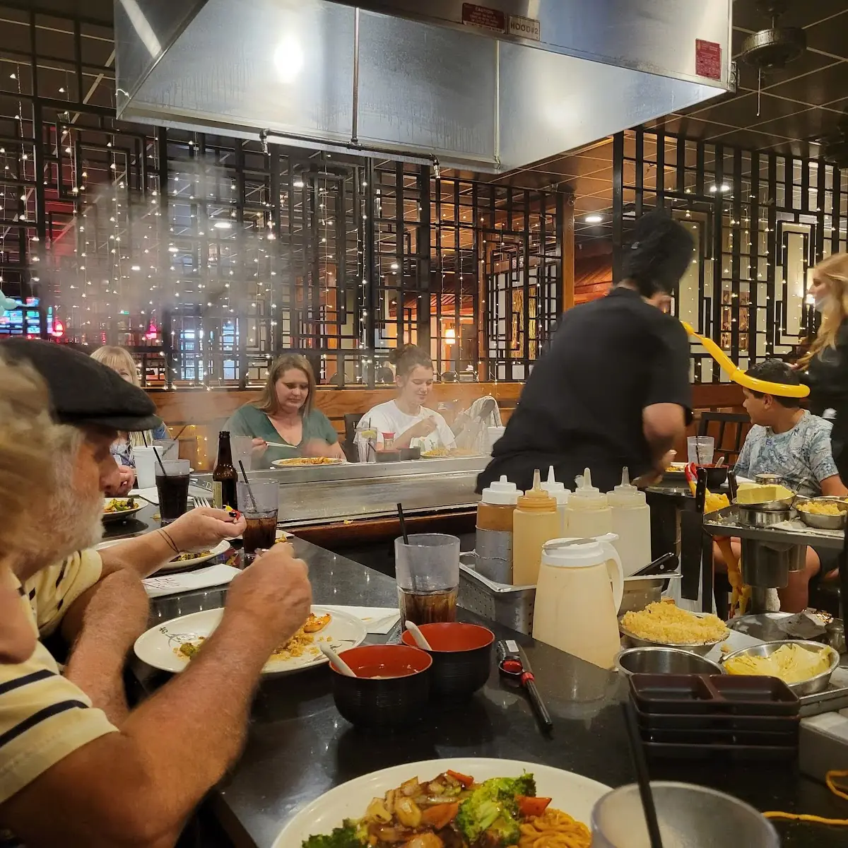 Hibachi Chicken and Shrimp