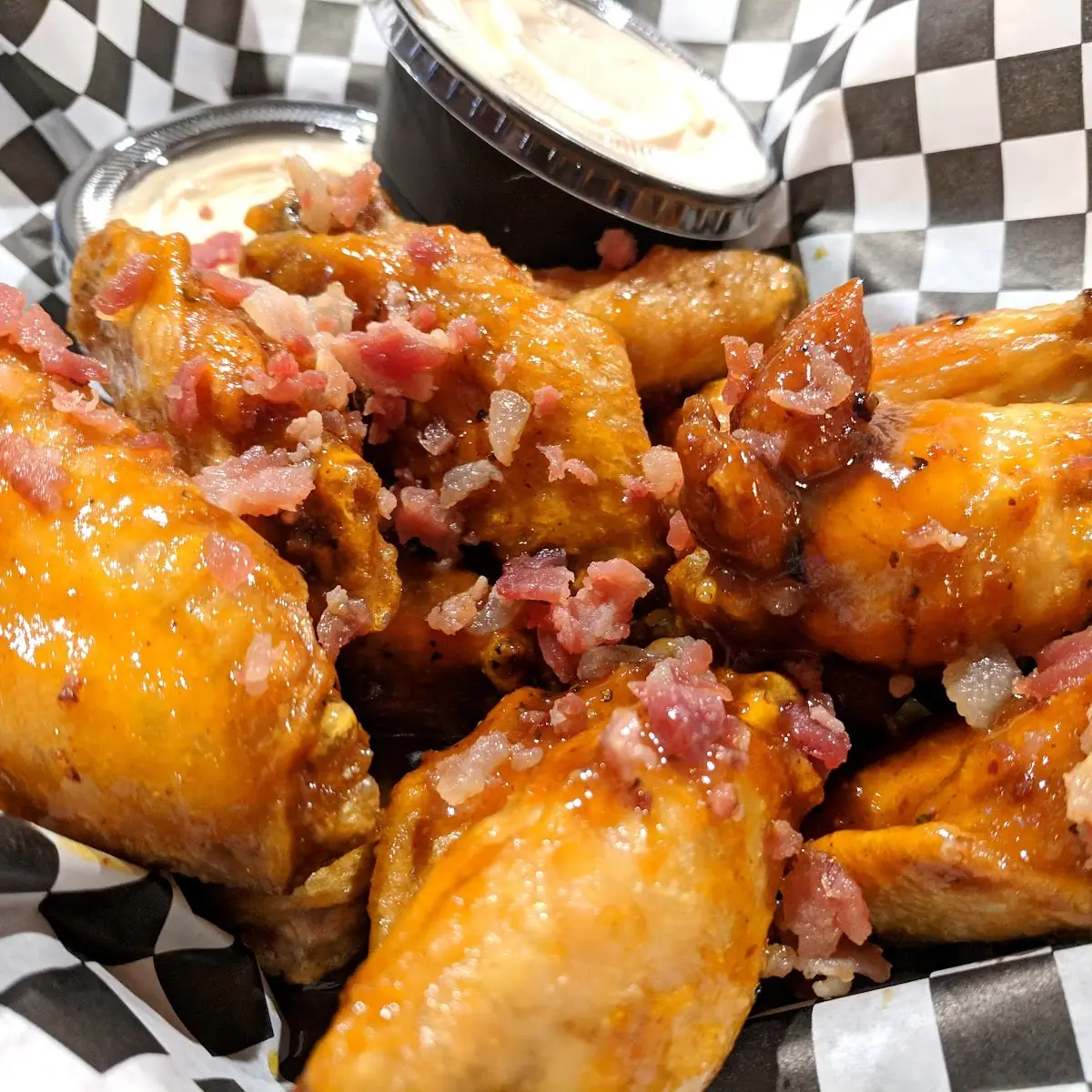 BBQ Bacon Brown Sugar Wings