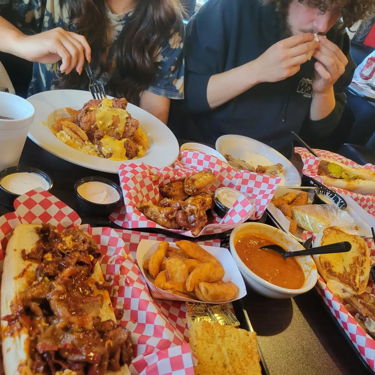Brisket Cheesesteak Sandwich