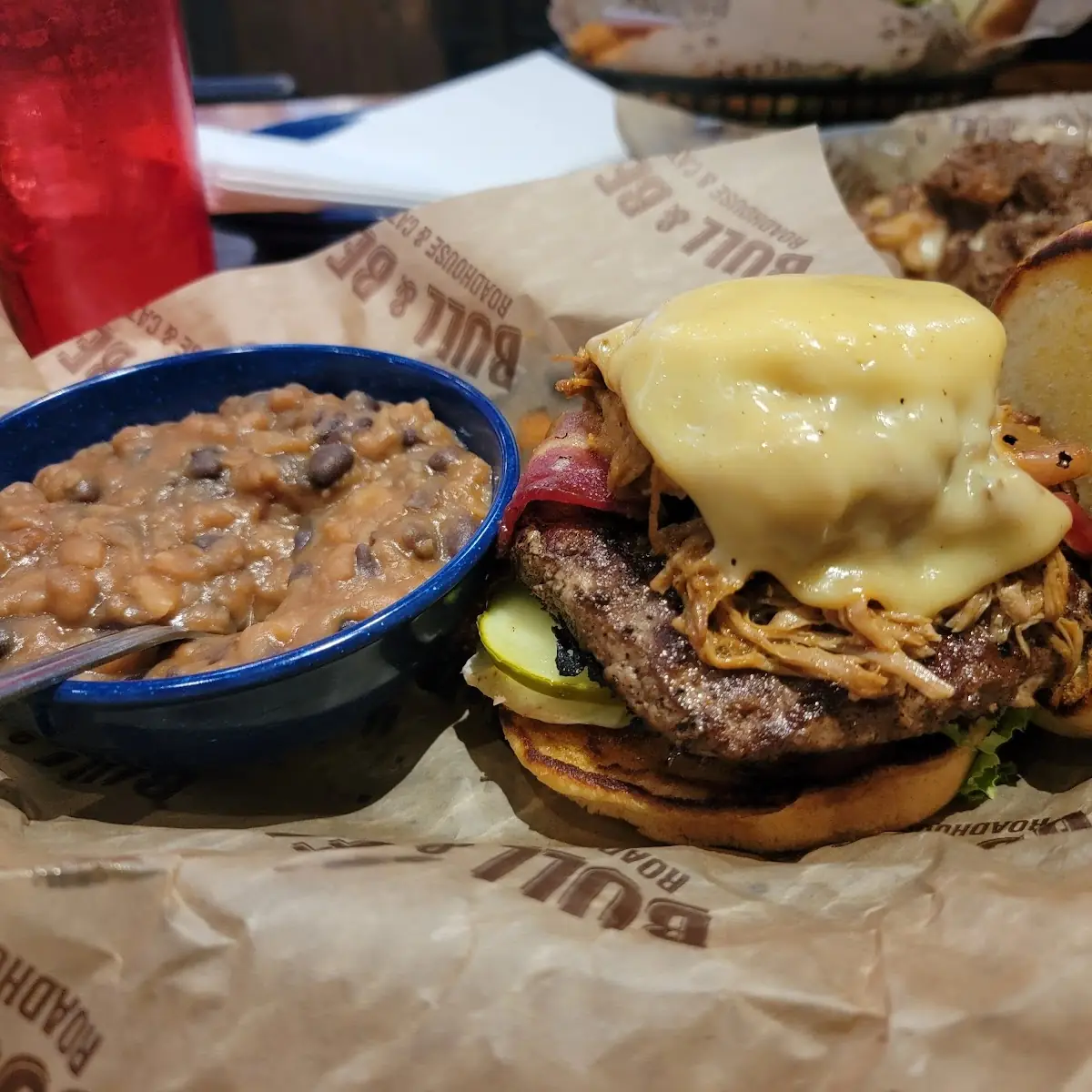Smothered Brisket Sandwich