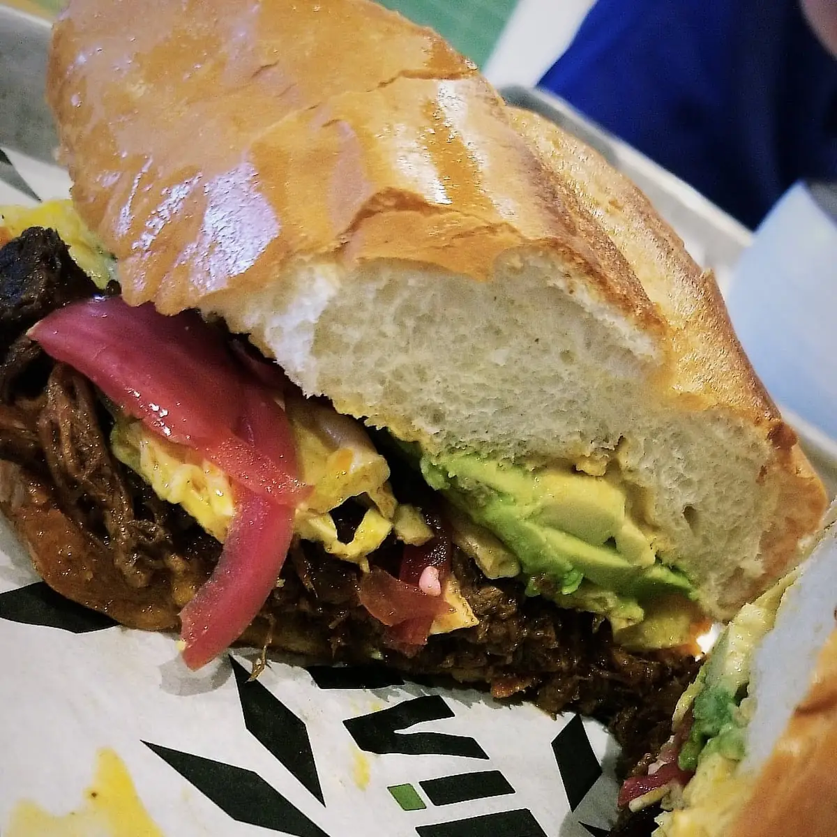 Pork Carnitas Torta