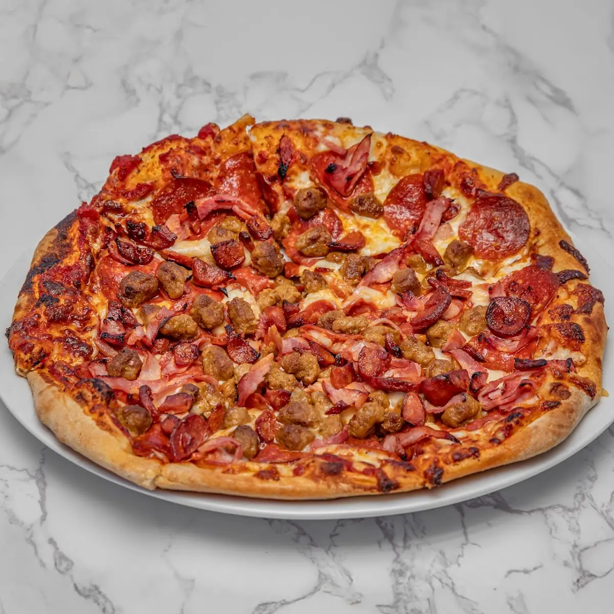 All Meat Pizza