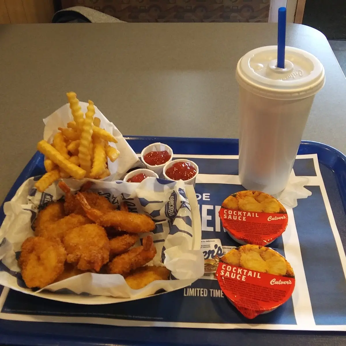 Fish and Shrimp Basket