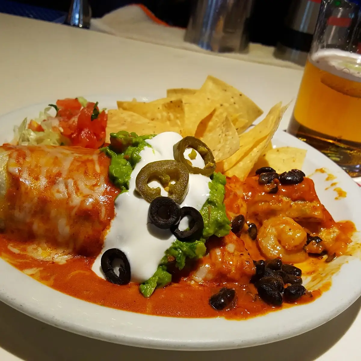 Diablo Shrimp Burrito