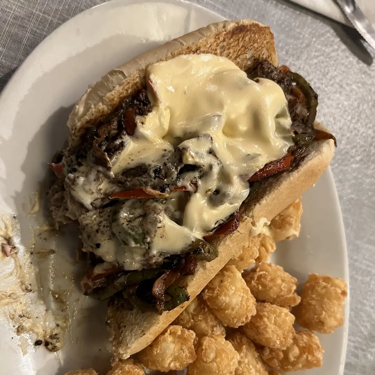 Philly Cheese Steak Sandwich