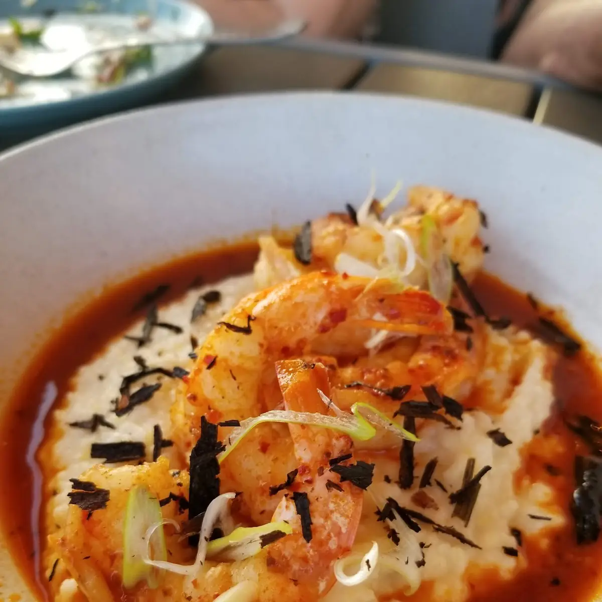 Key West Pink Shrimp 'N' Grits